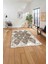 Baskılı Modern Vektörel Modelli Yıkanabilir Kaymaz Yolluk Mutfak Salon Halısı, Modern-131-Kahve, 5
