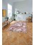 Baskılı Modern Sade Çerçeveli Yıkanabilir Kaymaz Yolluk Mutfak Salon Halısı, Modern-176-Bordo, 2