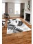 Baskılı Modern Ağaç Yaprak Desenli Yıkanabilir Kaymaz Yolluk Mutfak Salon Halısı, MODERN-151-GRİ, 1