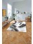 Baskılı Modern Ağaç Yaprak Desenli Yıkanabilir Kaymaz Yolluk Mutfak Salon Halısı, MODERN-151-GRİ, 2