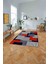 Baskılı Modern Sade Dekoratif Yıkanabilir Kaymaz Yolluk Mutfak Salon Halısı, Modern-141-Kırmızı, 2