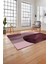 Dijital Baskılı Modern Klasik Yıkanabilir Kaymaz Yolluk Mutfak Salon Halısı, MODERN-165-PEMBE, 4