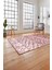 Baskılı Modern Iskandinav Desenli Yıkanabilir Kaymaz Yolluk Mutfak Salon Halısı, MODERN-175-BORDO, 4