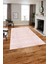 Baskılı Modern Zigzag Çizgili Yıkanabilir Kaymaz Yolluk Mutfak Salon Halısı, Modern-135-Pembe, 1