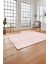 Baskılı Modern Zigzag Çizgili Yıkanabilir Kaymaz Yolluk Mutfak Salon Halısı, Modern-135-Pembe, 4
