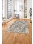 Baskılı Modern Sade Kupa Desen Yıkanabilir Kaymaz Yolluk Mutfak Salon Halısı, MODERN-168-BEJ, 3