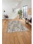 Baskılı Modern Sade Kupa Desen Yıkanabilir Kaymaz Yolluk Mutfak Salon Halısı, MODERN-168-BEJ, 5