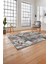Baskılı Modern Sade Motifli Yıkanabilir Kaymaz Yolluk Mutfak Salon Halısı, MODERN-193-TURUNCU, 4