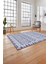 Baskılı Modern Iskandinav Model Yıkanabilir Kaymaz Yolluk Mutfak Salon Halısı, MODERN-172-LACİVERT, 4