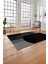 Dijital Baskılı Modern Klasik Yıkanabilir Kaymaz Yolluk Mutfak Salon Halısı, Modern-165-Siyah, 4