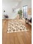 Dijital Baskılı Modern Sade Yıkanabilir Kaymaz Yolluk Mutfak Salon Halısı, MODERN-197-BEJ, 5