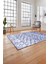 Baskılı Modern Iskandinav Desenli Yıkanabilir Kaymaz Yolluk Mutfak Salon Halısı,Modern-175-Lacivert, 4