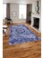 Baskılı Modern Klasik Sade Desen Yıkanabilir Kaymaz Yolluk Mutfak Salon Halısı, MODERN-214-LACİVERT, 1