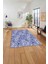 Baskılı Modern Sade Kupa Desen Yıkanabilir Kaymaz Yolluk Mutfak Salon Halısı, MODERN-168-LACİVERT, 5