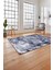 Dijital Baskılı Modern Sade Desen Yıkanabilir Kaymaz Yolluk Mutfak Salon HALISI,MODERN-215-LACİVERT, 4