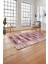 Baskılı Modern Zigzag Modelli Yıkanabilir Kaymaz Yolluk Mutfak Salon Halısı, MODERN-205-BORDO, 4