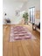 Baskılı Modern Zigzag Modelli Yıkanabilir Kaymaz Yolluk Mutfak Salon Halısı, MODERN-205-BORDO, 5