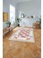 Baskılı Modern Çerçeveli Çiçekli Yıkanabilir Kaymaz Yolluk Mutfak Salon Halısı, MODERN-209-RENKLİ, 2
