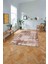 Baskılı Modern Klasik Görünümlü Yıkanabilir Kaymaz Yolluk Mutfak Salon Halısı, MODERN-195-BORDO, 2
