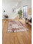 Baskılı Modern Klasik Görünümlü Yıkanabilir Kaymaz Yolluk Mutfak Salon Halısı, MODERN-195-BORDO, 5