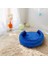 Kedi Köpek Yatağı Simit Model 50*50 Şık Tasarım Tabanı 18MM Sunta Rahat ve Yıkanabilir Minder Kumaş 2