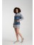 Kadın Denim Etekli Takım 1077 2