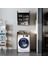 Çamaşır-Kurutma Makinesi Dolabı+ Üst Dolabı, Banyo Dolabı 65 cm 3