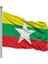 Myanmar Gönder Bayrağı (100 x150 Cm) 1