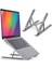 Yeni Nesil Laptop Yükseltici Stand Ayarlanabilir Macbook Notebook Paslanmaz Aleminyum Alışım 1