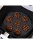 2 Adet Airfryer Silikon Kek Pişirme Kalıbı 7 Bölmeli, Silikon Cupcake Kek Pişirme Kabı Muffin Fırın Kalıbı 5