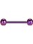 F136 Titanyum Göğüs Piercing - Meme Ucu Piercing - Göğüs Ucu Piercing 1