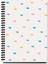 Defter 64 Yaprak Çizgili Karton Kapak Spiralli Defter Notebook 13,5X19,5 cm ( Fish ) 1