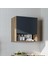 Çamaşır-Kurutma Makinesi Dolabı Kapaklı Üst Dolabı Banyo Dolabı 65 cm 4
