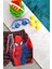 Erkek Çocuk Kırmızı Spiderman Baskılı Bel Bağcıklı Deniz Şortu 3