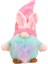 35CM Paskalya Pembe Kulak Ekose Cüce Süsleri (Yurt Dışından) 1