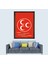 Türkçü, Mhp, 3 Hilal, Nihal Atsız Sözü Çerçeveli Cam Duvar Tablosu 20 x 30 cm 1
