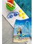 Erkek Çocuk Bluey Baskılı Bel Bağcıklı Deniz Şortu 3