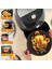 Yüksek Kallite Büyük Boy Xl Airfryer Silikon Pişirme Kabı Bpa Içermez Airfryer Silikon Pişirme Kağıdı, Yapışmaz Kolay Temizlenir, Air Fryer Kalıbı 6