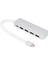 4 Port USB 3.0 Hub 4 x USB 3.0 USB-A Dişi Konnektör (USB Çevre Ürünü) 1 x USB Tip C Pd (Power Delivery) Port 1 x USB Tip C Erkek Port 1