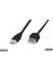 USB 2.0 Uzatma Kablosu, USB A Erkek - USB A Dişi, 1.80 metre, AWG 28, USB 2.0 uyumlu, UL, siyah renk 1