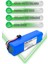 Viomi V5 Pro Uyumlu Akıllı Robot Süpürge Bataryası 14.4V 7000MAH Pil (Ultra Kapasite) 3