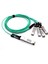 40G QSFP+ &lt;-&gt; 4x10G SFP+, Aktif Fiber Optik Kablo (AOC), 3 metre&lt;br&gt;Beek 40G QSFP+ to 4x10G SFP+, AOC Cable, 3 meters 1