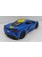 1:36 Ölçek 2021 Corvette Livery Edition//çek-Bırak 12 cm Metal Araba 3