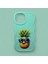 IPHONE 14 Pro Özel Ananas Baskılı Lüks Silikon Kılıf 1