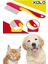 Paslanmaz Çelik Köpek Tarağı Pet Kıtık Keçe Açıcı Pire Tımar Tarağı 2li Kuaför Tarak Seti XSS502 2