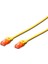 CAT. 6 Patch Kablo, U/UTP, 3 metre, AWG 26, Sarı Renk, LSZH 1