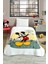 Mickey Mouse Happines Disney Lisanslı Tek Kişilik Çocuk Battaniyesi 155X215 cm 1