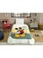 Mickey Mouse Happines Disney Lisanslı Tek Kişilik Çocuk Battaniyesi 155X215 cm 2