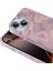 Apple iPhone 16 Uyumlu Kılıf Airbagli Parlak Taş Detay Tasarımlı Esila Kapak-Pembe 5