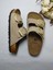 Mantar Taban Birkenstock Leonı Arızona Modeli Çift Tokalı Ortopedik Terlik 3